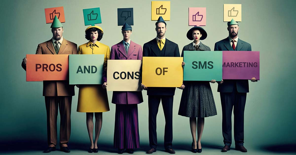 12 pros and cons of SMS marketing: Is it right for your business?